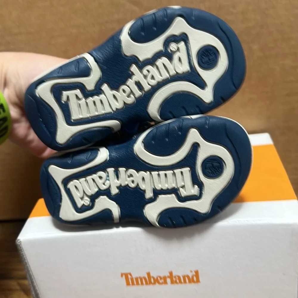 TIMBERLAND TODDLER ADVENTURE SEEKER STRAP SANDAL: NAVY: NIB: SIZE 5
